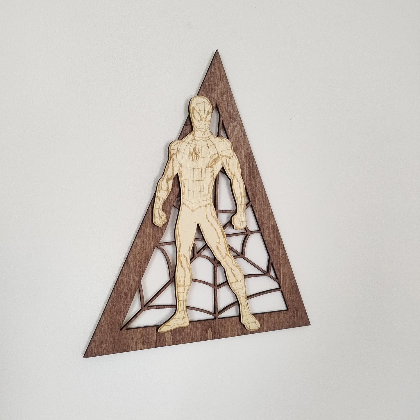 Tableau Bois Super-Héros "Spider-Man" 17