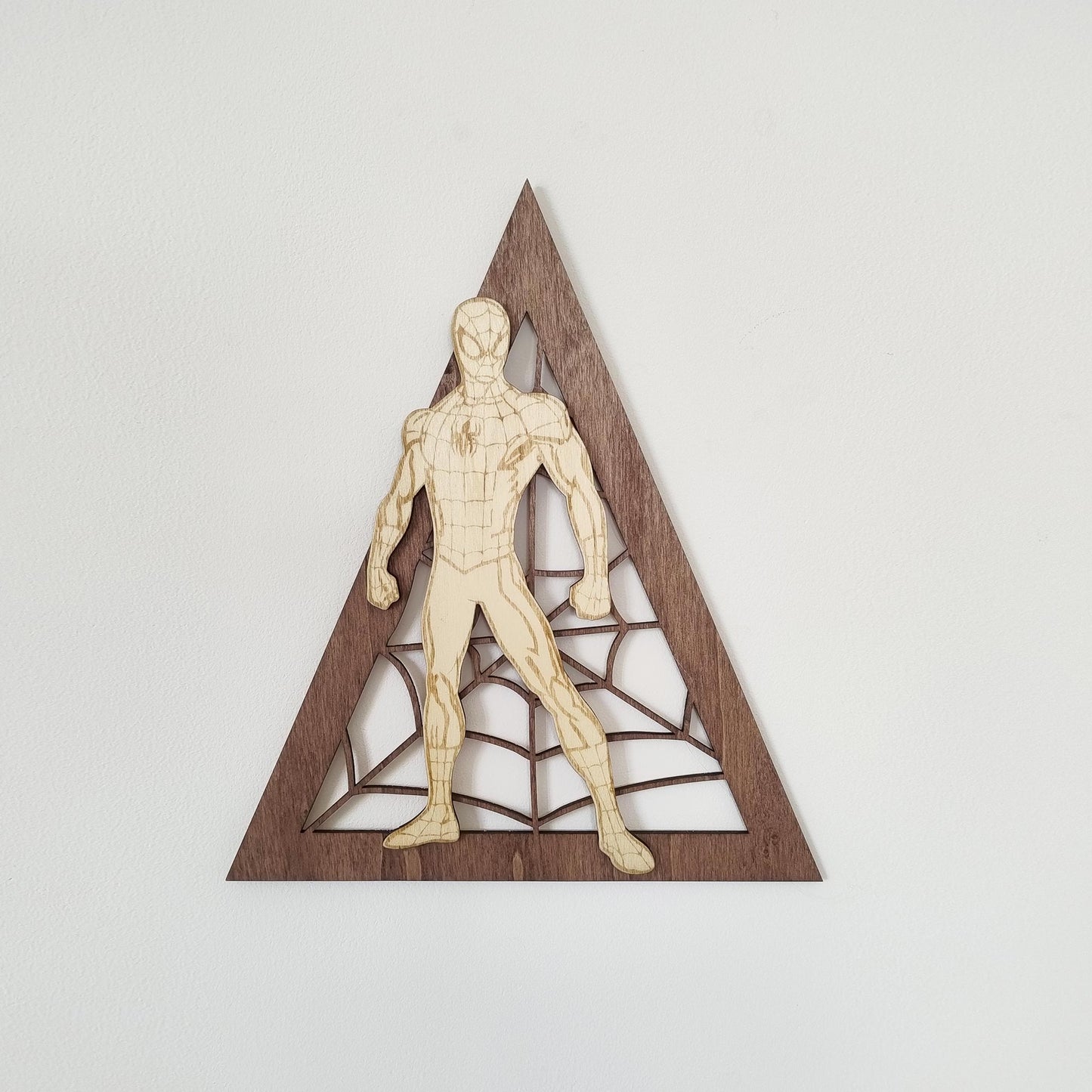 Tableau Bois Super-Héros "Spider-Man" 17
