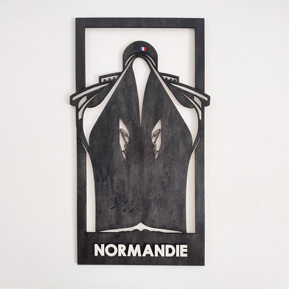 Tableau Bois "Le Normandie"
