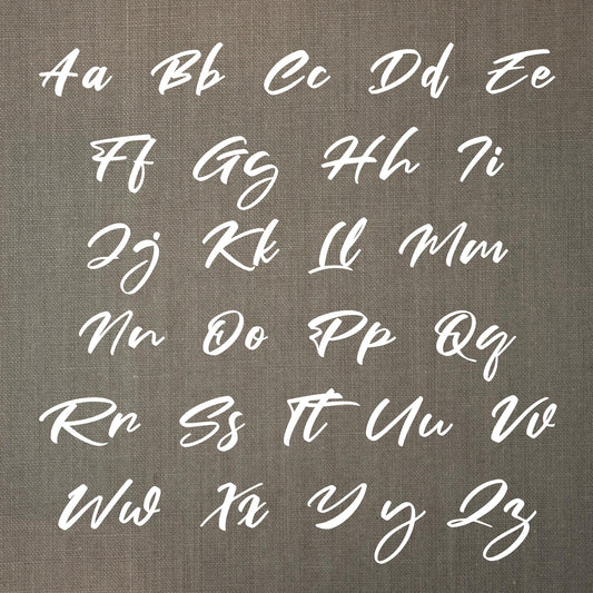 Prénom Bois Gravé Style "Griffe"