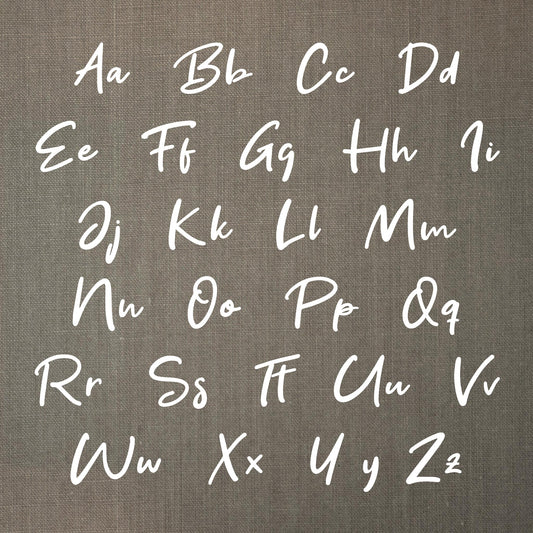 Prénom Bois Gravé Style "Plume"